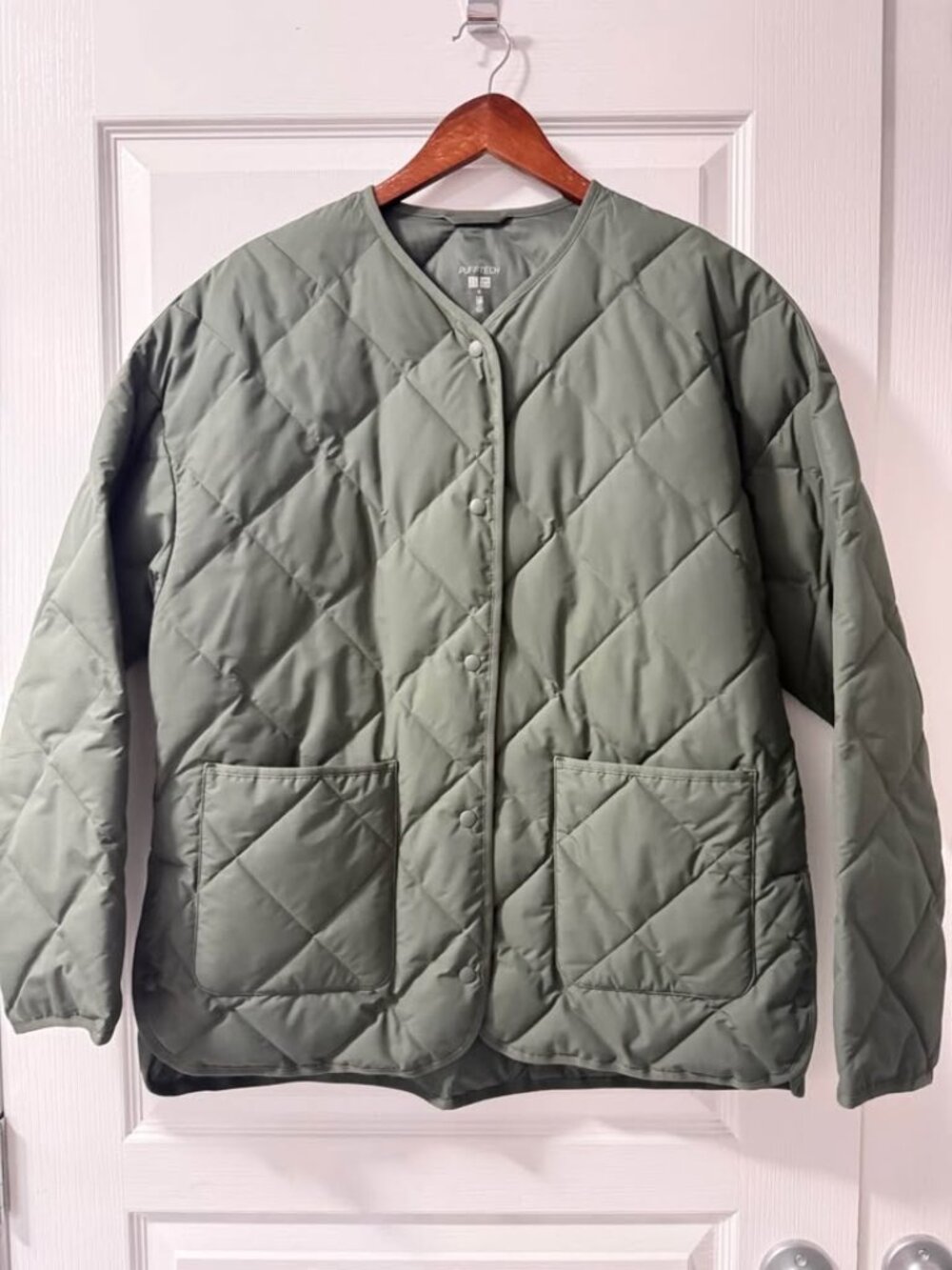 Uniqlo Pufftech Collarless Jacket